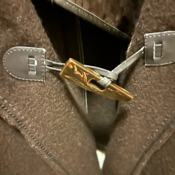 Cole Haan Wool & Baby Alpaca Brown Jacket Sz 6 - Picture 2 of 12